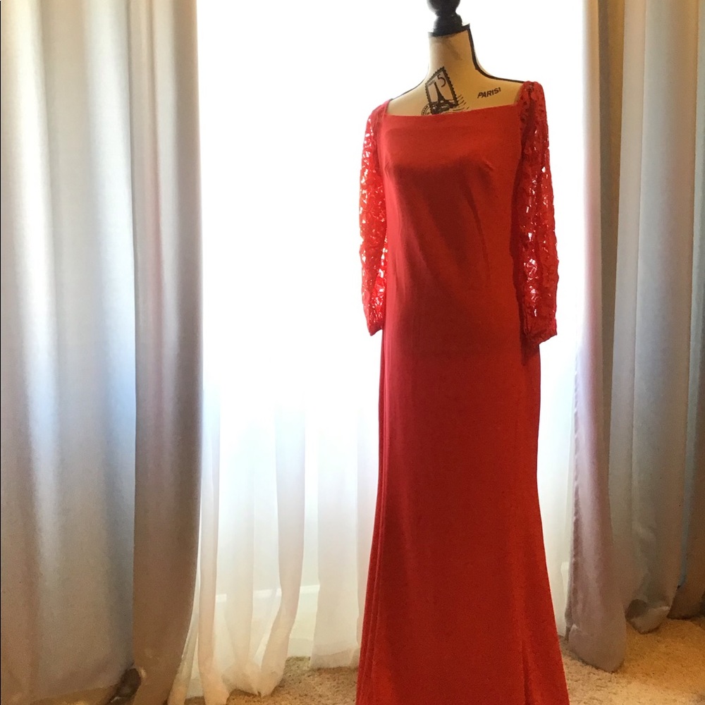 Maxi evening dress